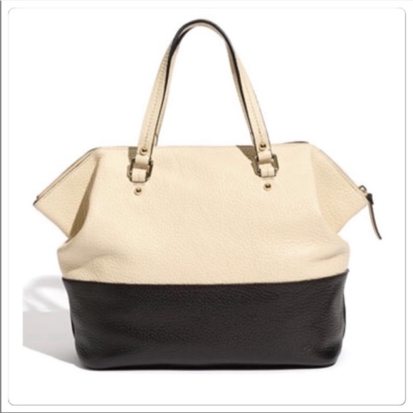 Kate Spade Grove Court Blaine Satchel Cream & Black - Picture 3 of 12